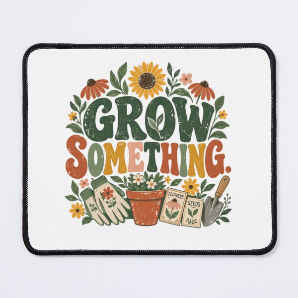 Item preview, Grow Something Garden Plants Gardener Seed Planter designed and sold by RetroMini2026.