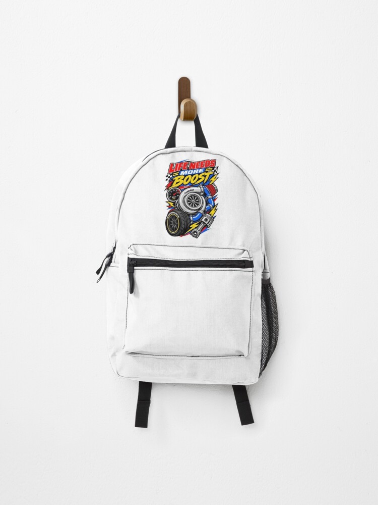 Thumbnail 1 of 3, Backpack, Life Needs More Boost designed and sold by RAS-77.