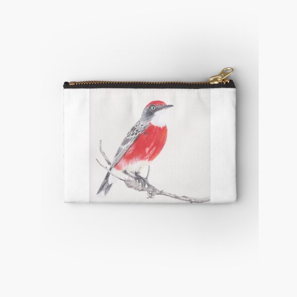 Item preview, Red breasted Australian bird designed and sold by SandraAnimalArt.
