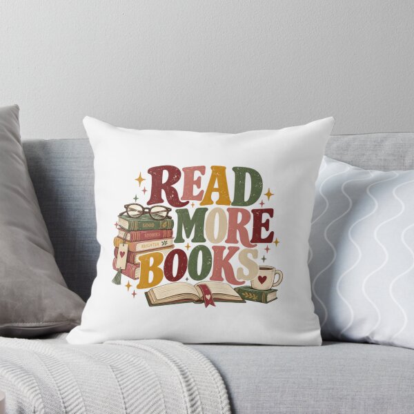 Item preview, Read More Books Bookworm Reader Bibliophile designed and sold by RetroMini2026.