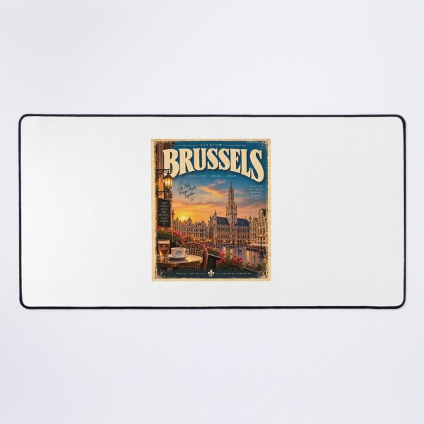 Item preview, Brussels Belgium – Vintage European City designed and sold by Fleetwood1994.