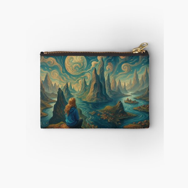 Item preview, Mystical Moonlit Fantasy Landscape designed and sold by EchoWave11.