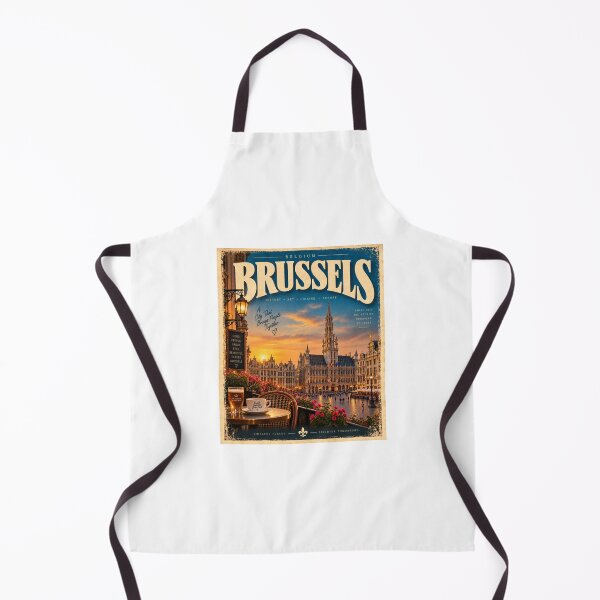 Item preview, Brussels Belgium – Vintage European City designed and sold by Fleetwood1994.