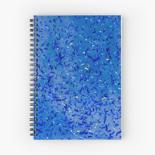 Item preview, Blue Confetti Falling Over Sky Background Celebrating Party Event And Festive Atmosphere designed and sold by Nmallia.