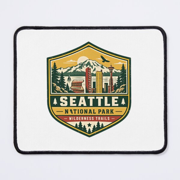 Item preview, Seattle National Park Wilderness Trails Travel Pacific Northwest Adventure designed and sold by Simsimah26Parks.