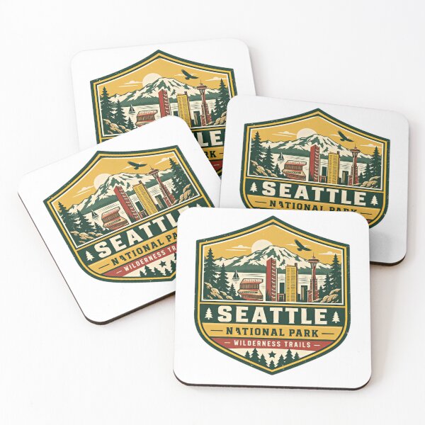 Item preview, Seattle National Park Wilderness Trails Travel Pacific Northwest Adventure designed and sold by Simsimah26Parks.