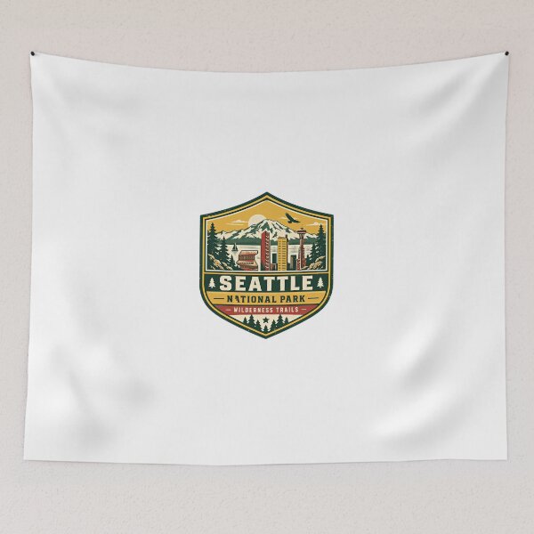 Item preview, Seattle National Park Wilderness Trails Travel Pacific Northwest Adventure designed and sold by Simsimah26Parks.