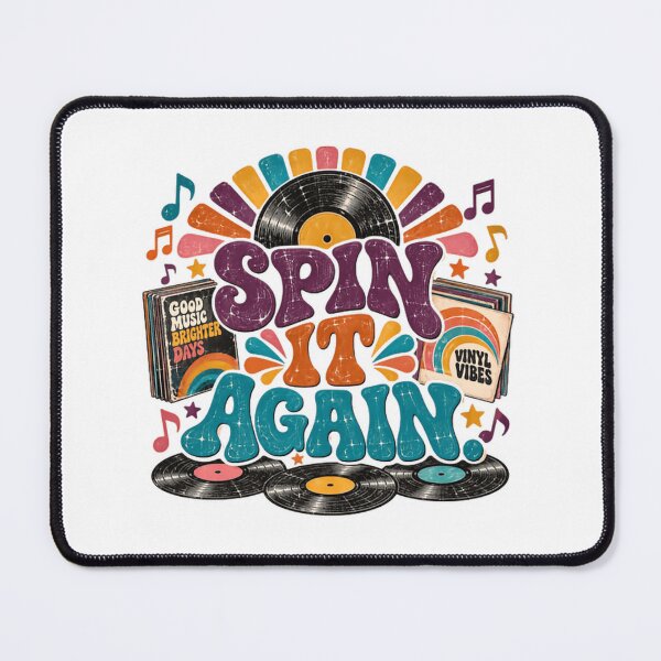 Item preview, Spin It Again Vinyl Record Music Lover DJ Collector designed and sold by JonesFlora2025.
