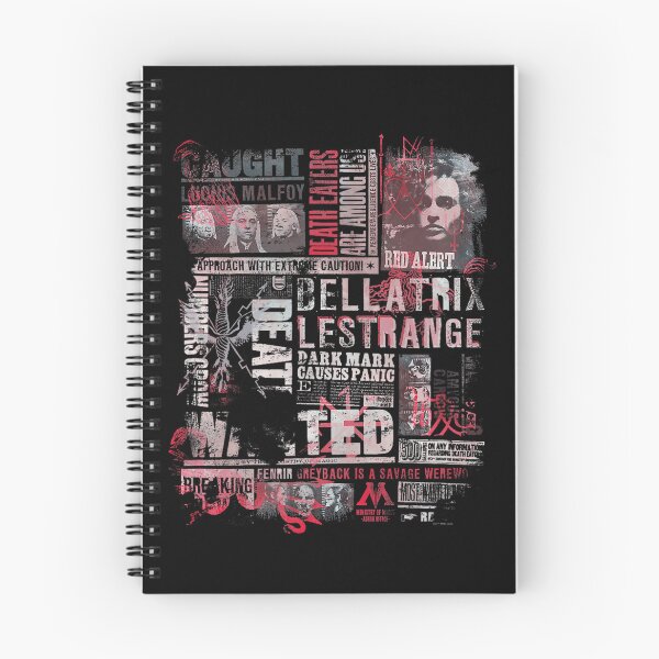 Item preview, Harry Potter Bellatrix Newspaper Collage Design designed and sold by CarterPalmer.