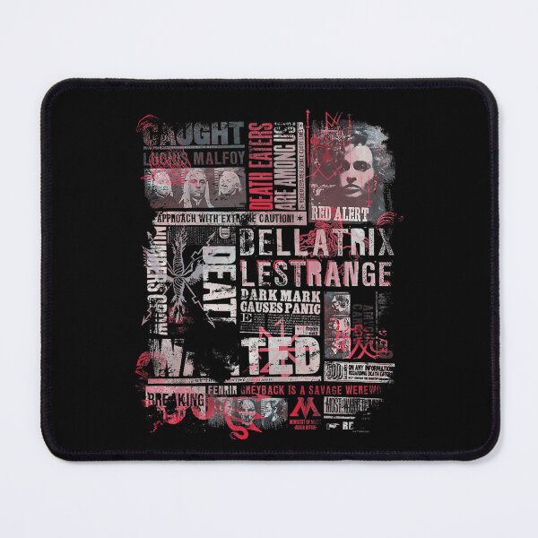 Item preview, Harry Potter Bellatrix Newspaper Collage Design designed and sold by CarterPalmer.