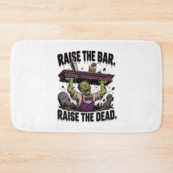 Item preview, Zombie Bartender Grave Cocktails Horror Mixologist designed and sold by chattsuede.