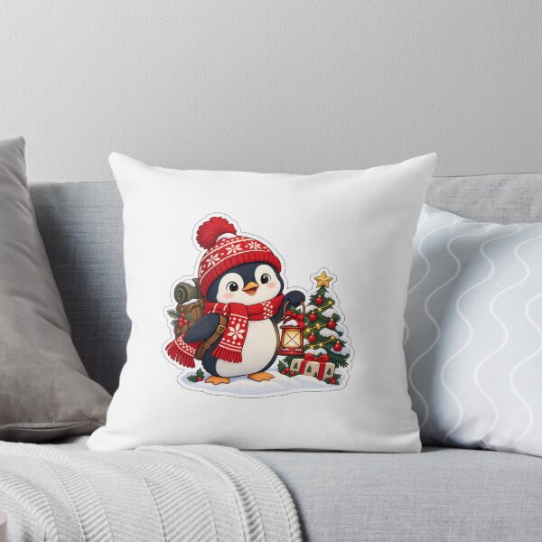 Item preview, Christmas Penguin Winter Explorer Lantern designed and sold by naruto4925.