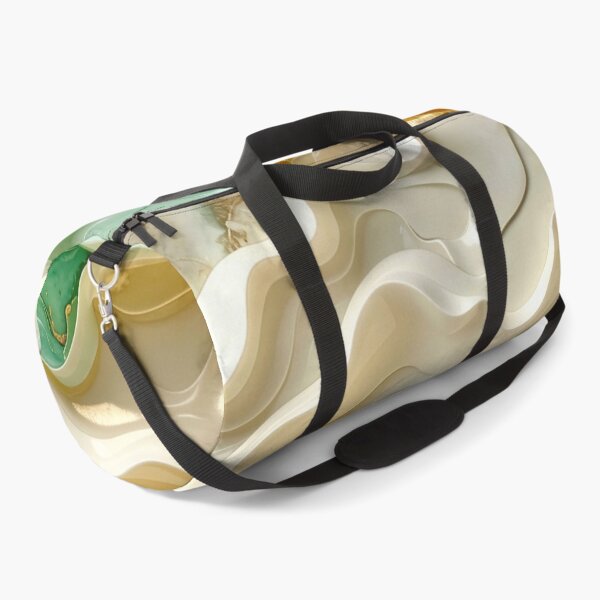 Item preview, Duality of Ivory Marble and Jade Waves designed and sold by Vicky Brago-Mitchell®.