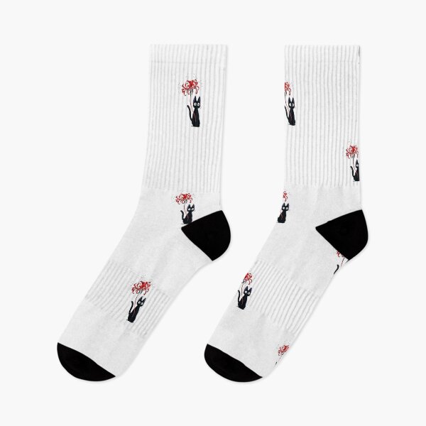 Item preview, Black Cat Red Spider Lily Anime designed and sold by Sharksito.