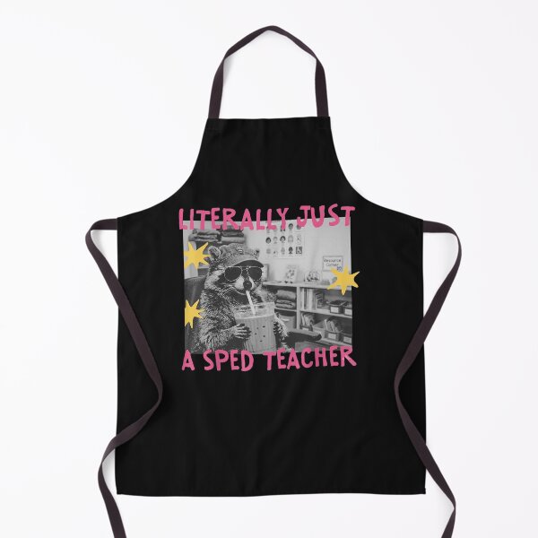 Item preview, Literally Just A Sped Teacher Raccoon designed and sold by ArtByimamS.