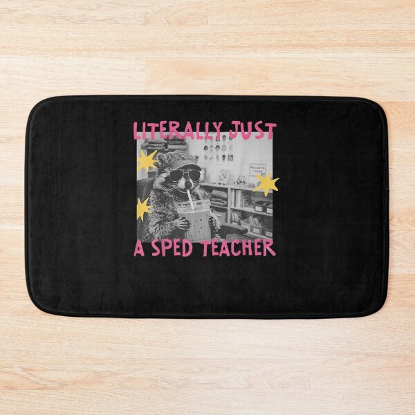 Item preview, Literally Just A Sped Teacher Raccoon  designed and sold by ArtByimamS.