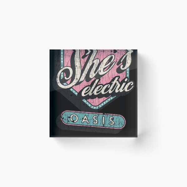 Item preview, She'S Electric Retro Vintage Oasis Band designed and sold by EldritchVoide.