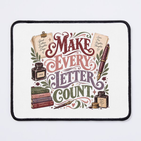Item preview, Make Every Letter Count Writing Calligraphy Journaling designed and sold by JonesFlora2025.