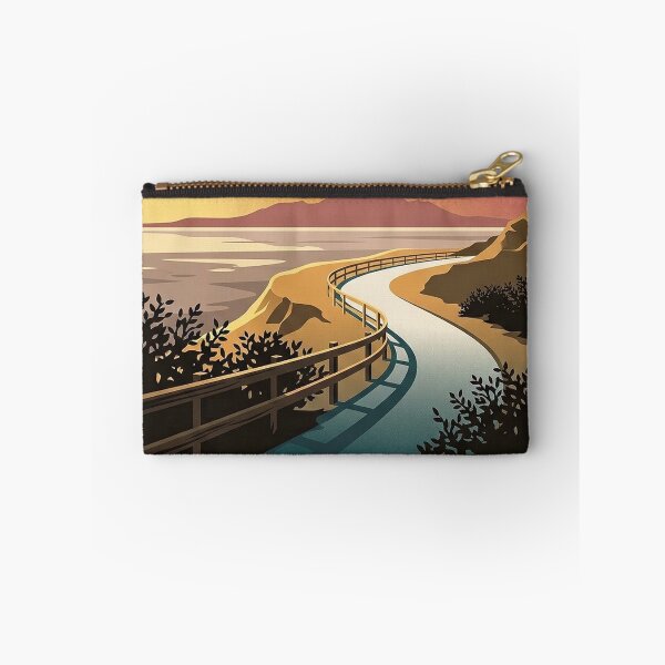 Item preview, Tony Knowles Coastal Trail Anchorage Alaska Emblem Sticker designed and sold by DetourDgn.