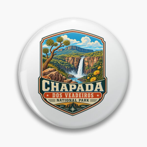 Item preview, Chapada Dos Veadeiros National Park Est. 1961 Brazil Travel Nature Souvenir designed and sold by Simsimah26Parks.
