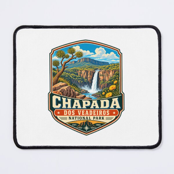 Item preview, Chapada Dos Veadeiros National Park Est. 1961 Brazil Travel Nature Souvenir designed and sold by Simsimah26Parks.
