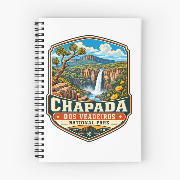 Item preview, Chapada Dos Veadeiros National Park Est. 1961 Brazil Travel Nature Souvenir designed and sold by Simsimah26Parks.