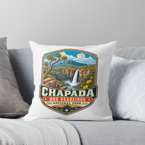 Item preview, Chapada Dos Veadeiros National Park Est. 1961 Brazil Travel Nature Souvenir designed and sold by Simsimah26Parks.