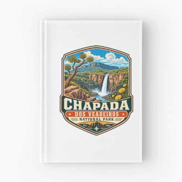 Item preview, Chapada Dos Veadeiros National Park Est. 1961 Brazil Travel Nature Souvenir designed and sold by Simsimah26Parks.