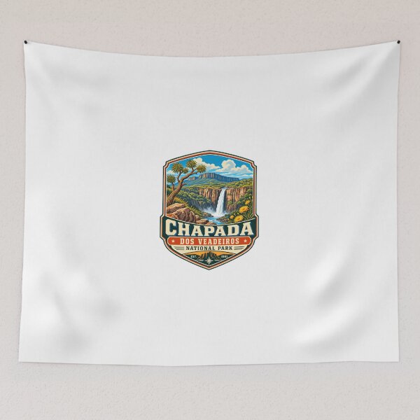 Item preview, Chapada Dos Veadeiros National Park Est. 1961 Brazil Travel Nature Souvenir designed and sold by Simsimah26Parks.