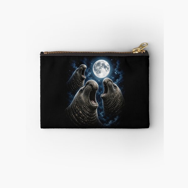 Item preview, Elephant Seal Lover Galaxy Moon designed and sold by Animavera.