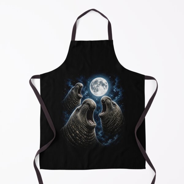 Item preview, Elephant Seal Lover Galaxy Moon designed and sold by Animavera.