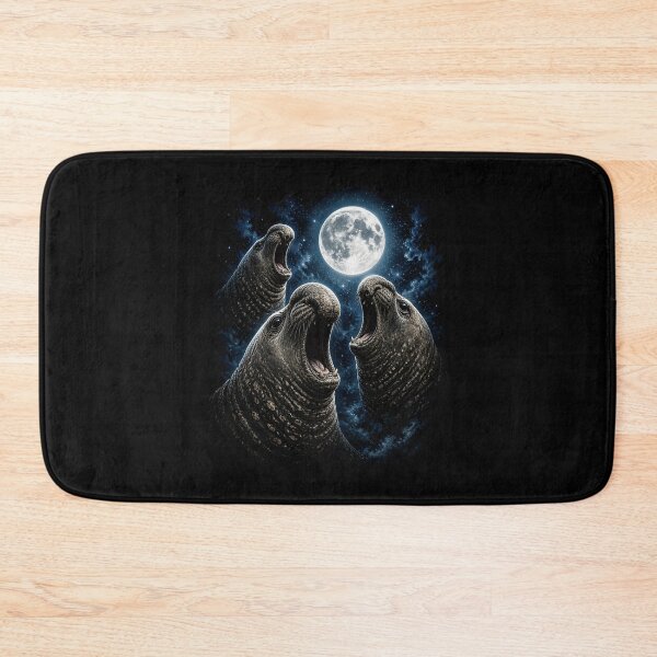 Item preview, Elephant Seal Lover Galaxy Moon designed and sold by Animavera.