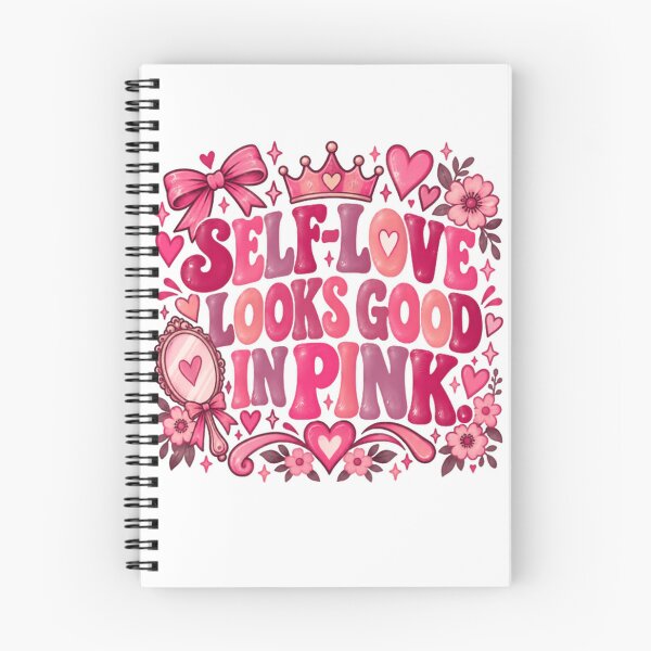 Item preview, Self-Love Looks Good In Pink Women Empowerment Positive Affirmation designed and sold by RetroMini2026.