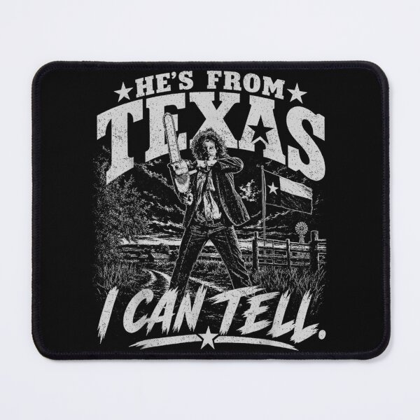 Item preview, Hes From Texas I Can Tell Halloween Horror Humor designed and sold by SusanArlene.