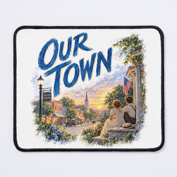 Item preview, Our Town designed and sold by Lyric Vault - Rock on.