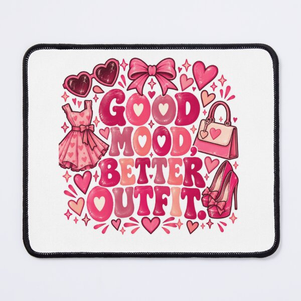 Item preview, Good Mood Better Outfit Fashion Style Women designed and sold by RetroMini2026.