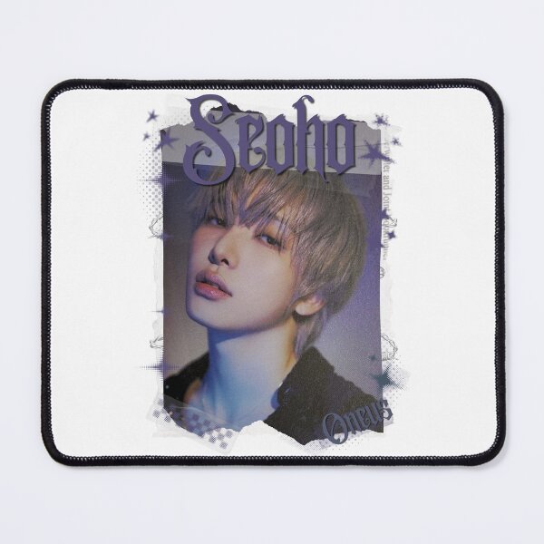 Item preview, ONEUS Seoho Leedo Keonhee Hwanwoong Xion K-pop Boy Group Y2k Korean Pop Black and White Collage designed and sold by AJUNICE STUDIO.