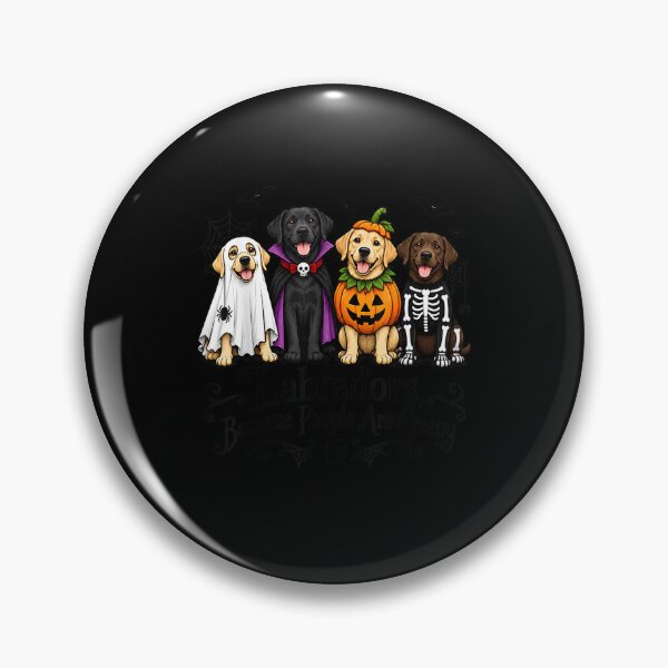 Item preview, Labradors Because People are Creepy Halloween Dogs Costume  designed and sold by leevekaArt.
