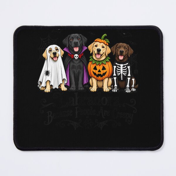Item preview, Labradors Because People are Creepy Halloween Dogs Costume  designed and sold by leevekaArt.