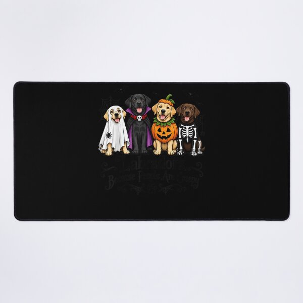 Item preview, Labradors Because People are Creepy Halloween Dogs Costume designed and sold by leevekaArt.
