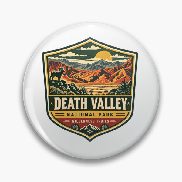 Item preview, Death Valley National Park Wilderness Trails Outdoor Hiker Souvenir designed and sold by Simsimah26Parks.