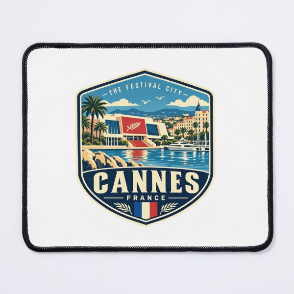 Item preview, The Festival City Cannes France Travel Tourist Souvenir designed and sold by Simsimah26Parks.