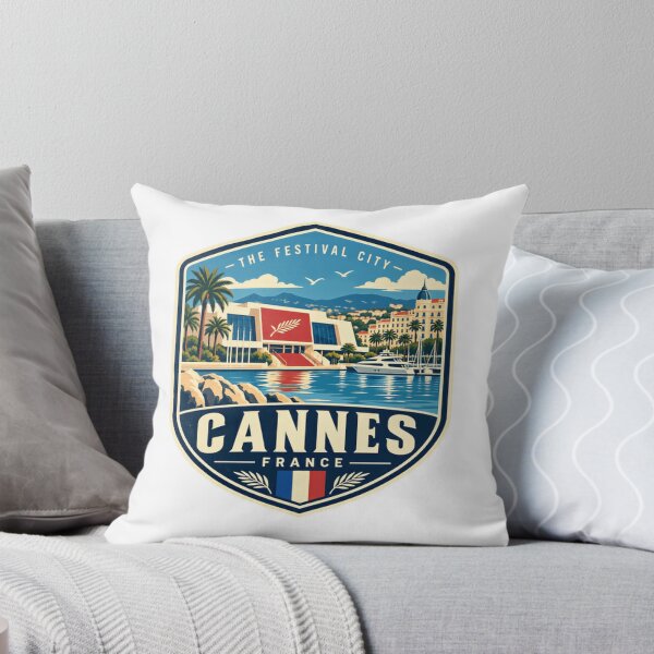 Item preview, The Festival City Cannes France Travel Tourist Souvenir designed and sold by Simsimah26Parks.