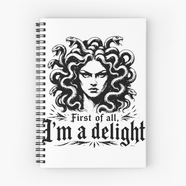 Item preview, First of All, I'm a Delight T-Shirt, Halloween Medusa Spooky designed and sold by m-smith-bear.