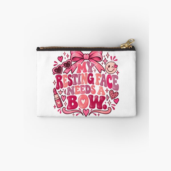 Item preview, My Resting Face Needs A Bow Funny Women Girls Humor designed and sold by RetroMini2026.