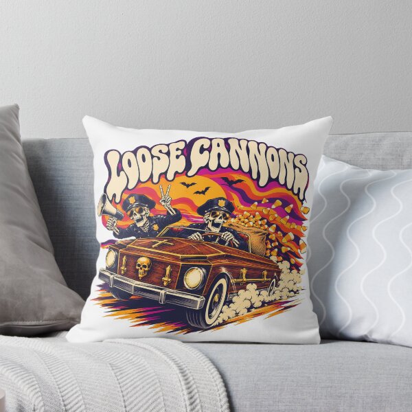 Item preview, Skeleton Cops Coffin Car Sunset Halloween Streetwear designed and sold by chattsuede.