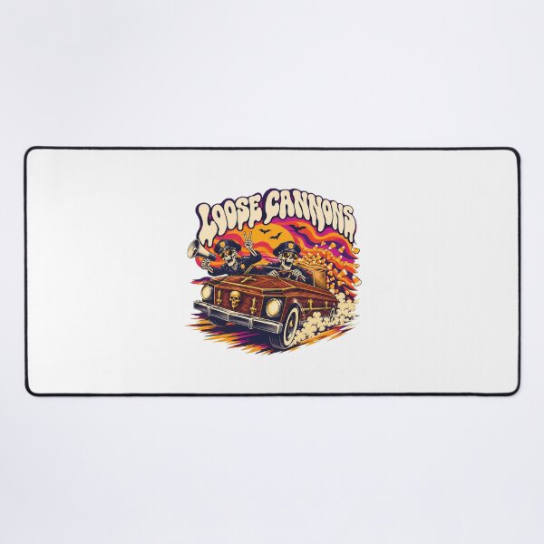 Item preview, Skeleton Cops Coffin Car Sunset Halloween Streetwear designed and sold by chattsuede.