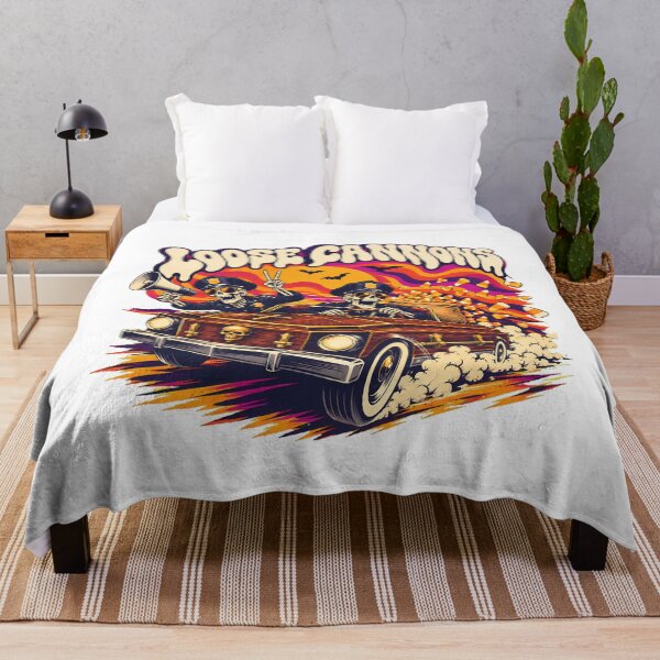 Item preview, Skeleton Cops Coffin Car Sunset Halloween Streetwear designed and sold by chattsuede.