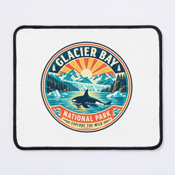 Item preview, Glacier Bay National Park Explore The Wild Alaska Travel Outdoor Wilderness Visitor designed and sold by Simsimah26Parks.