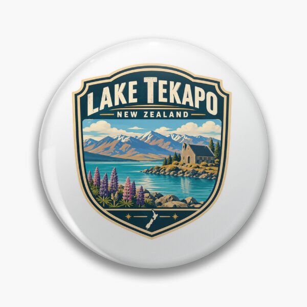 Item preview, Lake Tekapo New Zealand Travel Destination Souvenir designed and sold by Simsimah26Parks.